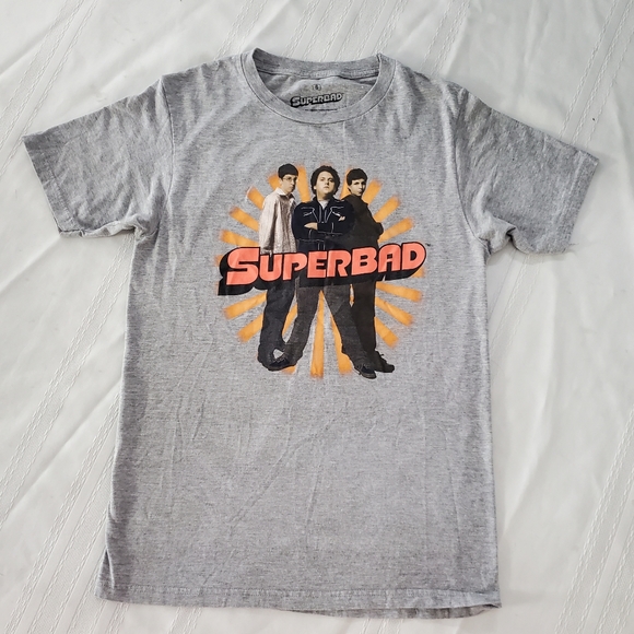 Superbad Ripple Junction Gray Graphic Shirt / Jr. size Small - Picture 6 of 6